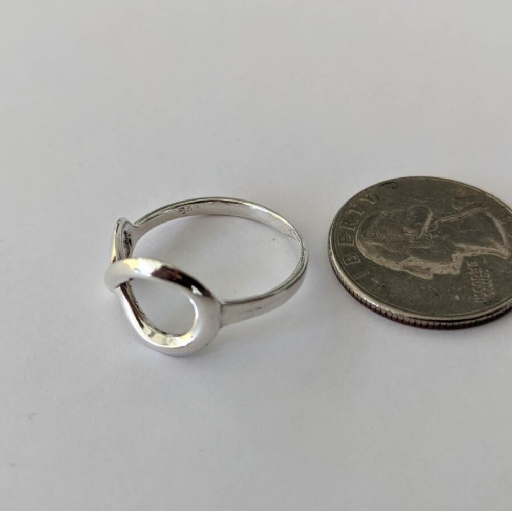 Sterling silver ring - Picture 4 of 4